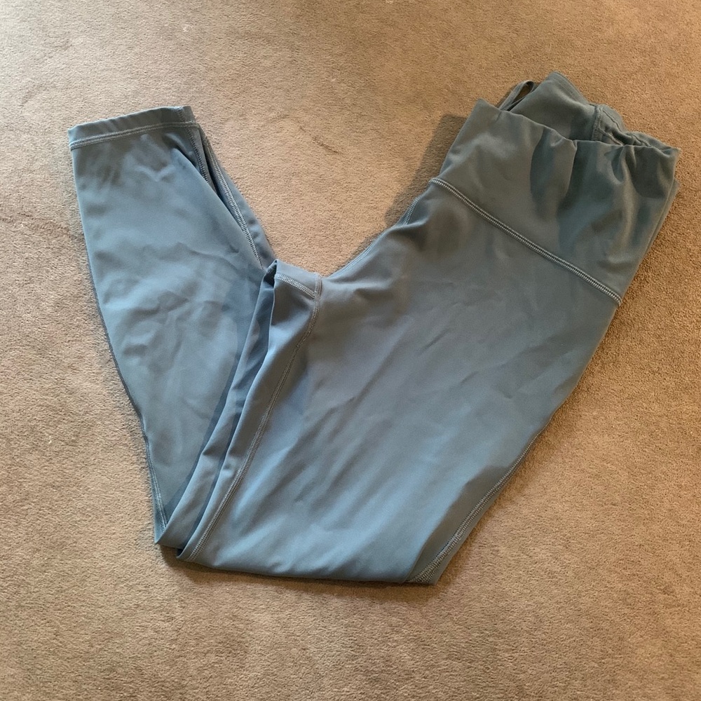 Lululemon Size 10 Green High rise leggings